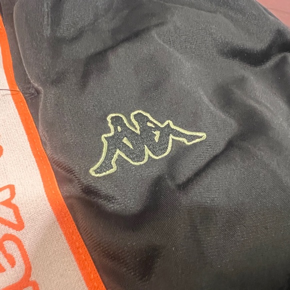 Kappa, Logo Tape Alic 2, Sweatpants, Black, Orange & Grey - Picture 8 of 10